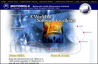 Motorola India Electronics Ltd. - Home